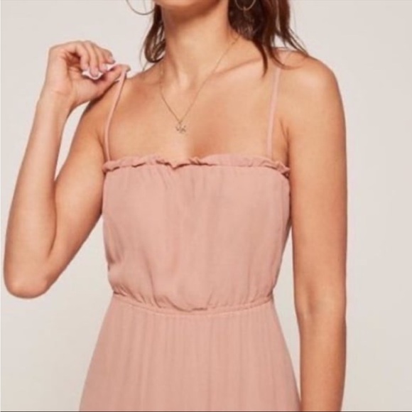 Reformation Mauve Pink Color Ballet Slip Dress - Picture 2 of 11